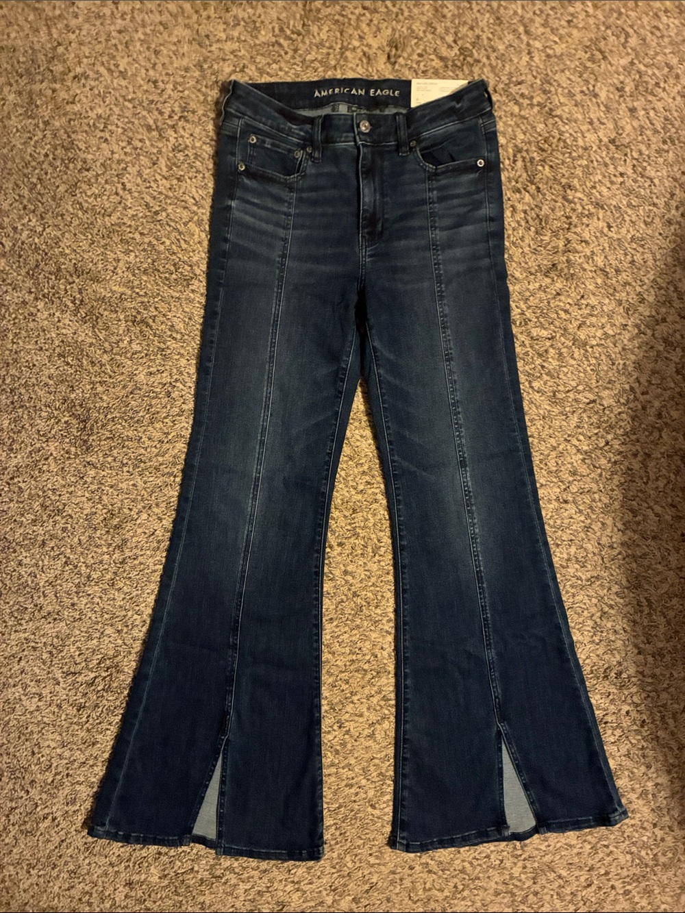 American Eagle high rise festival flare jeans -size 6 regular NWT